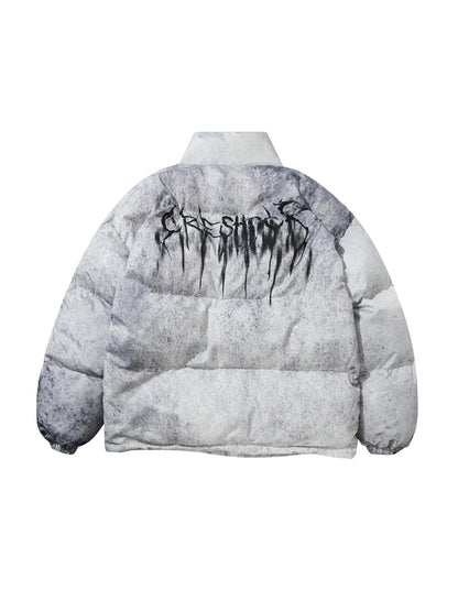 Campera Puffer Graffiti