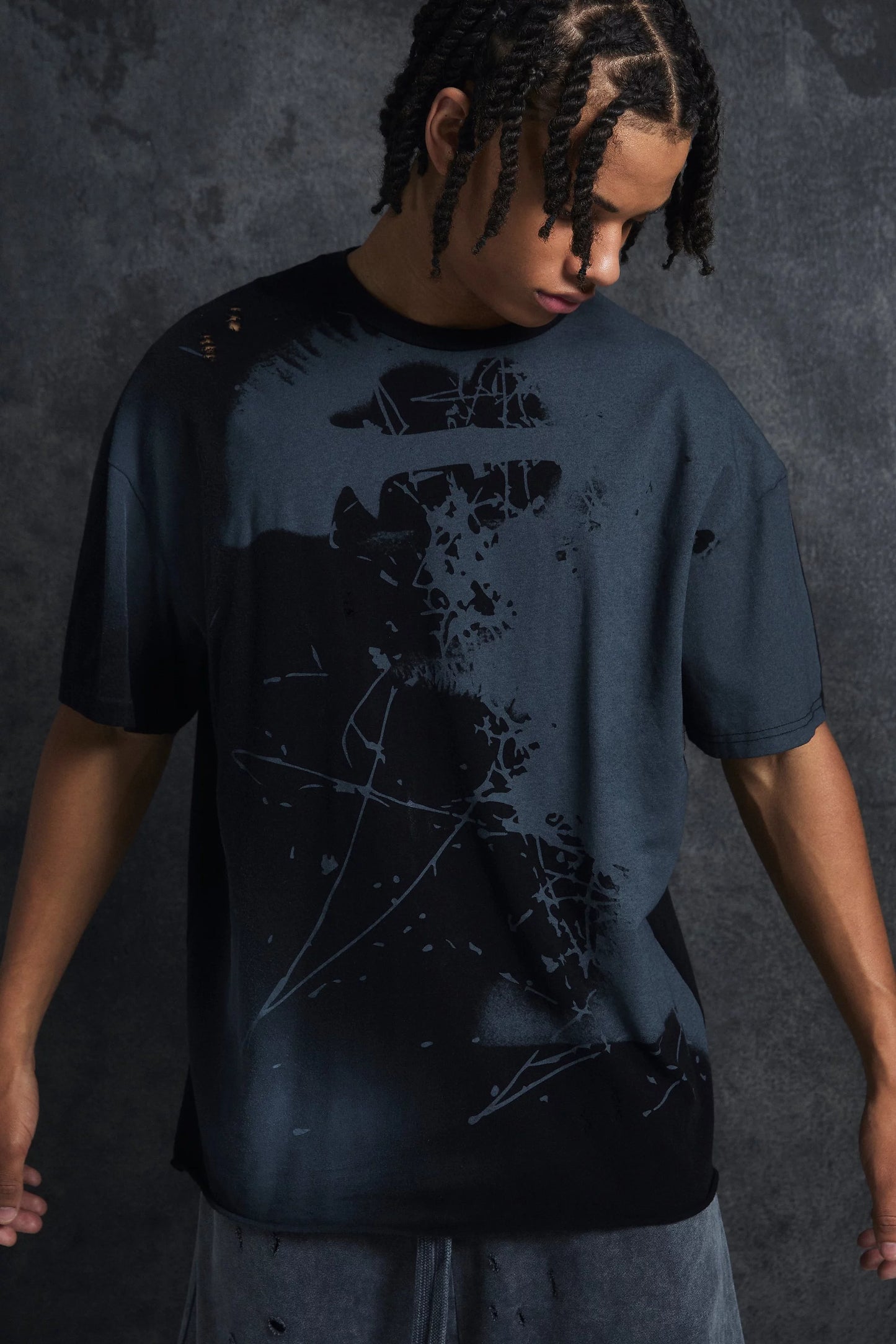 Camiseta Oversize dark Trippie