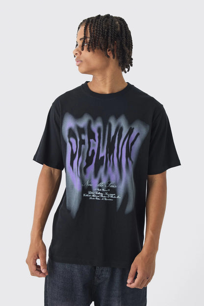 Camiseta Oversize demon