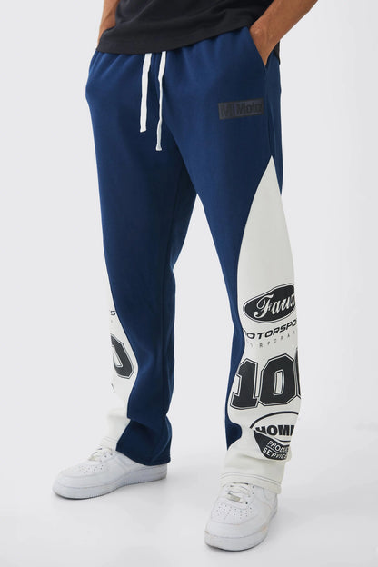 Pantalon Jogger Racing blue