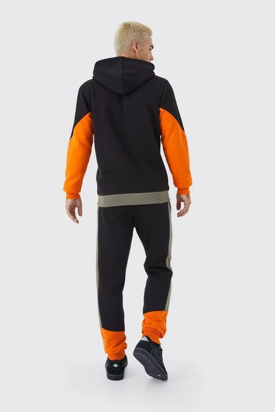 Conjunto de Canguro y pantalón Orange flex