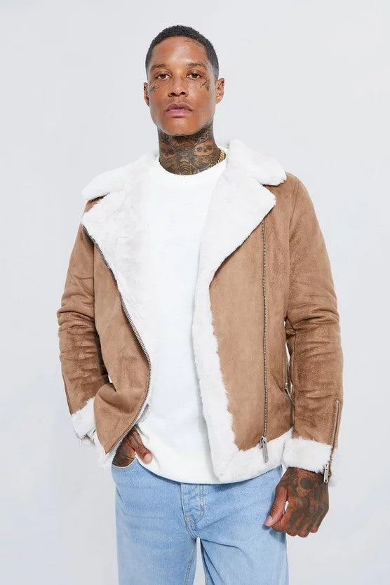 Chaqueta Oversize Aviator