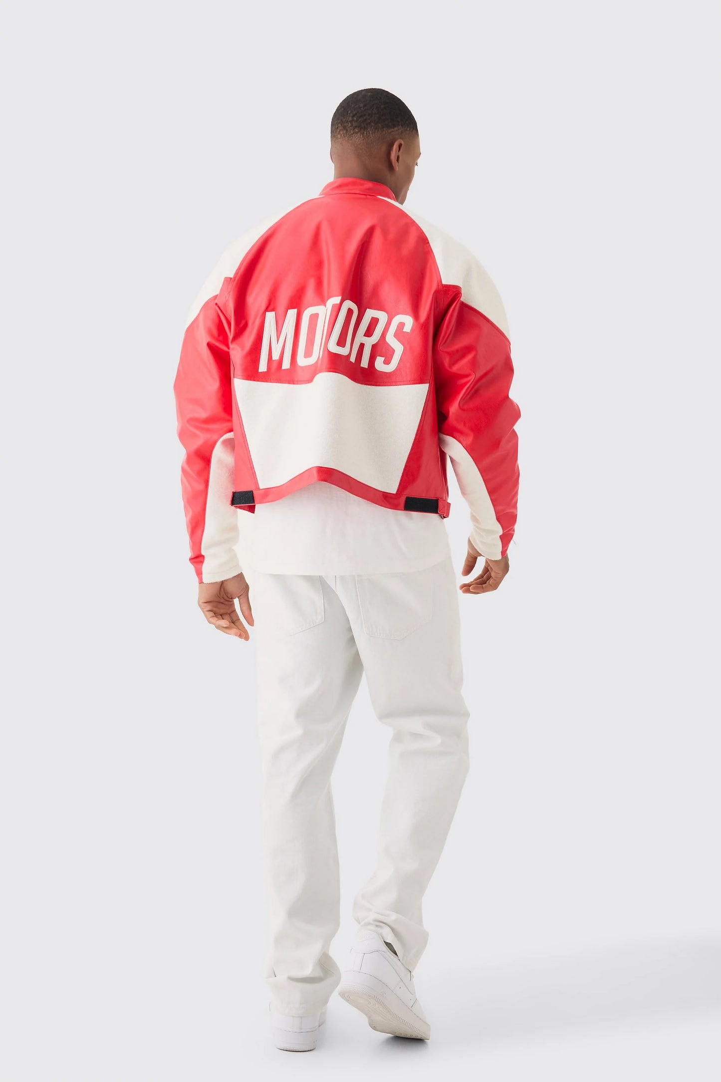 Campera Bomber Motors Homme red