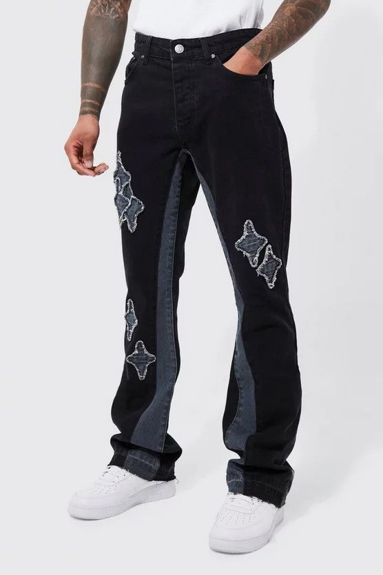 Pantalon Jean estampado Star