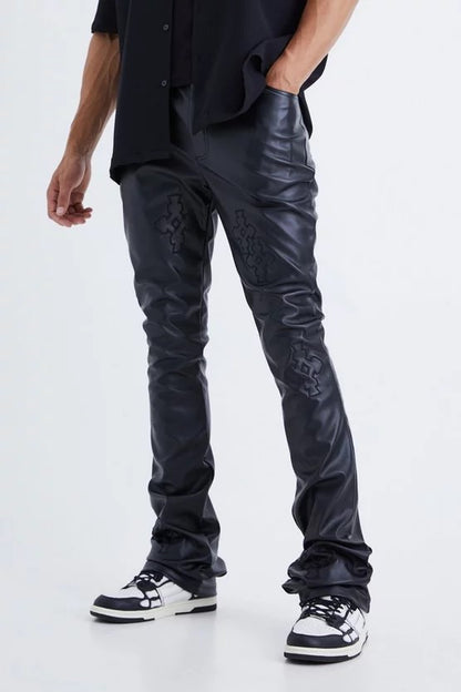 Pantalon Jean Slim Cuero