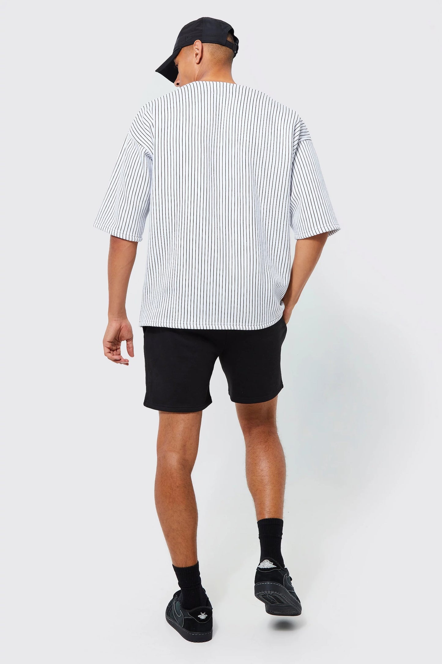 Conjunto de Camiseta béisbol y Short White homme