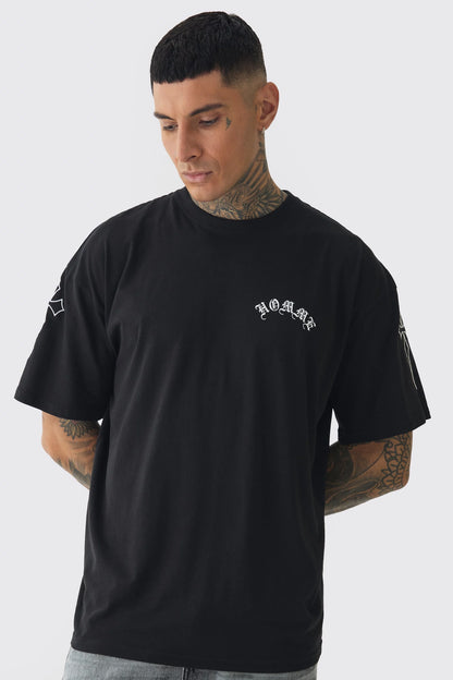 Camiseta Oversize basic homme