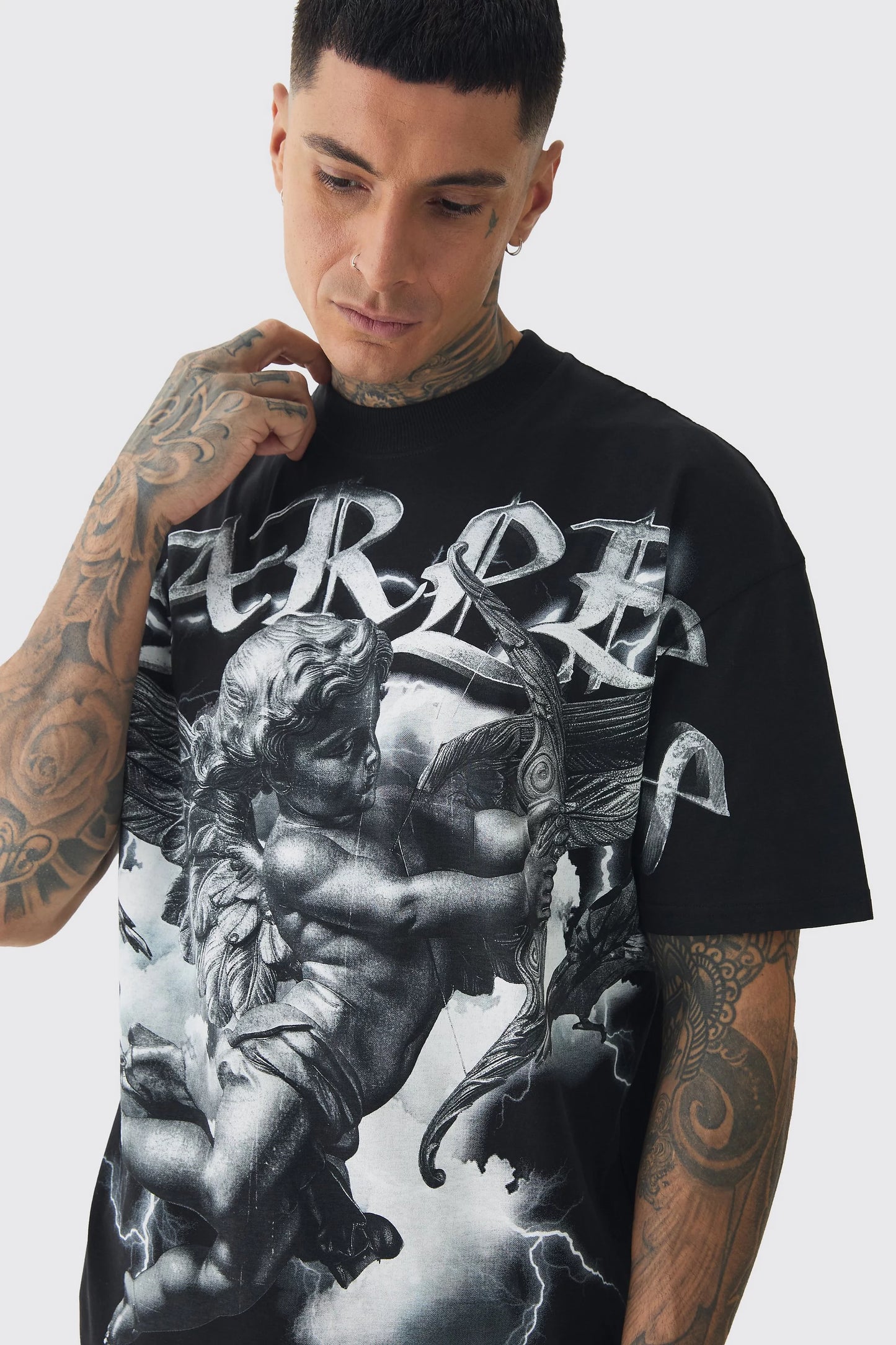 Camiseta Oversize Fear angel