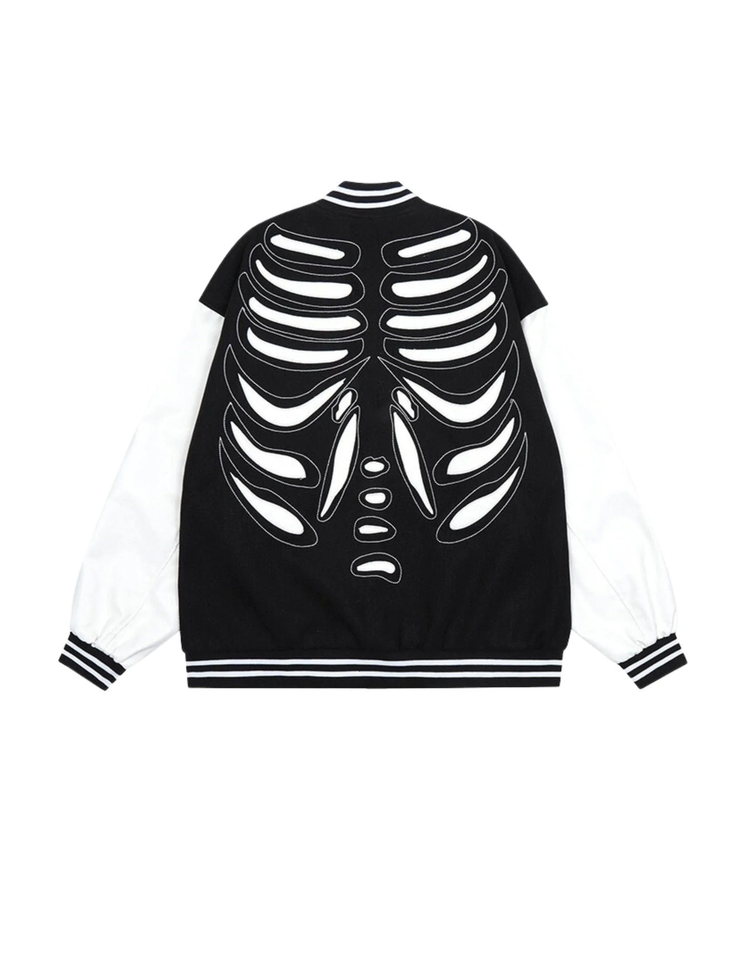 Campera Universitaria Oversized Skeletor