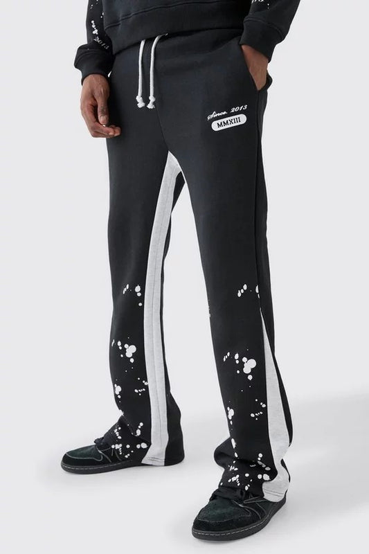 Pantalon Jogger Graffiti Black