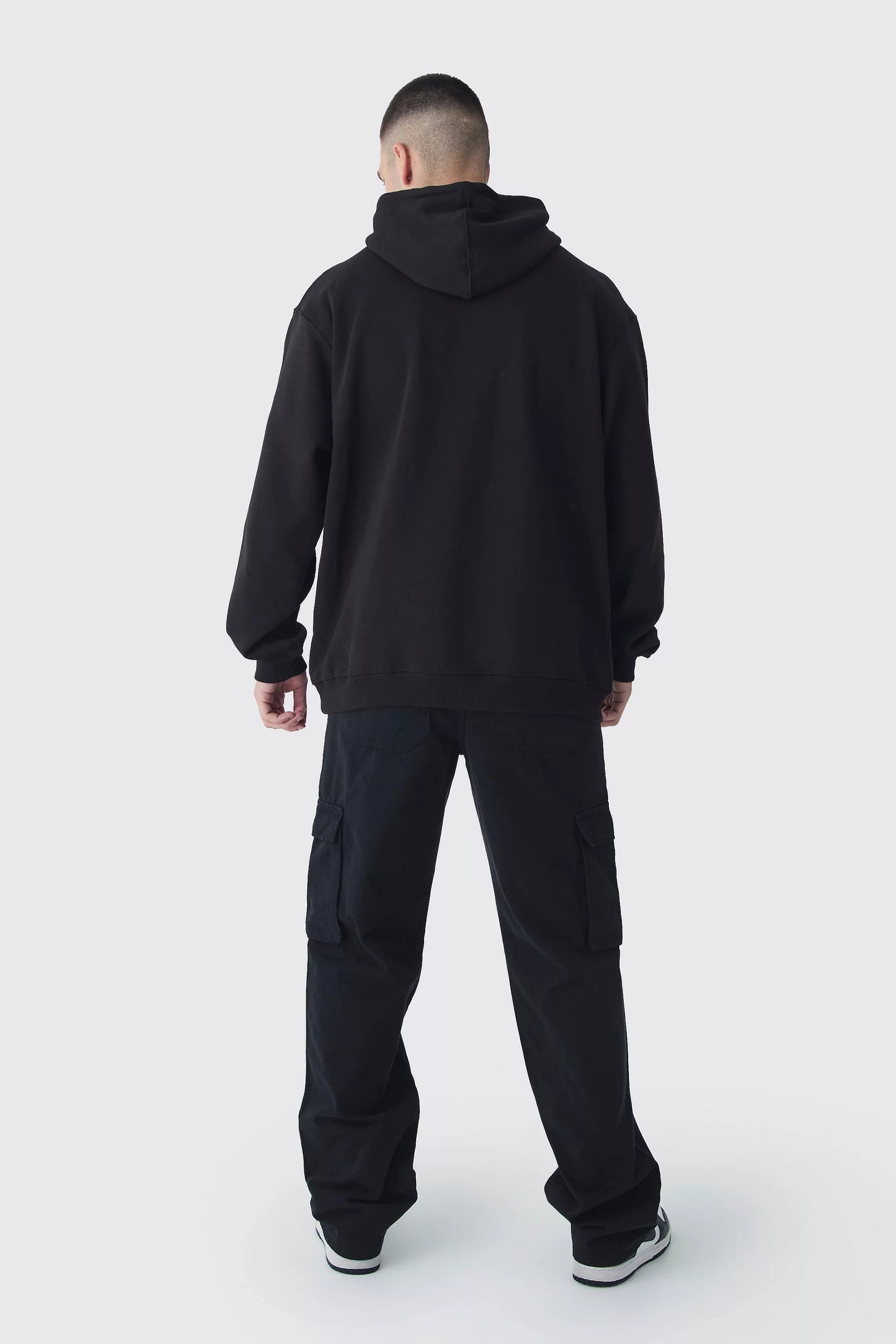 Canguro Oversized black korn