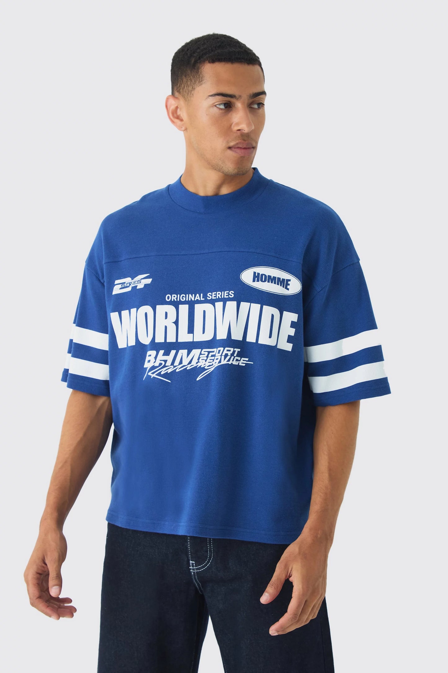 Camiseta Boxy worldwide