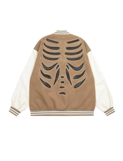 Campera Universitaria Oversized Skeletor