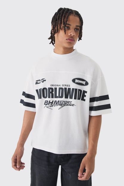 Camiseta Boxy worldwide