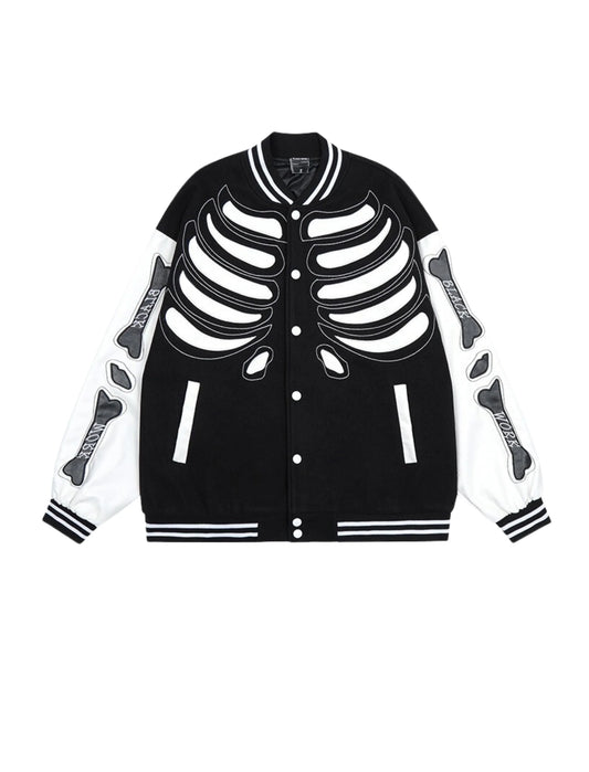 Campera Universitaria Oversized Skeletor