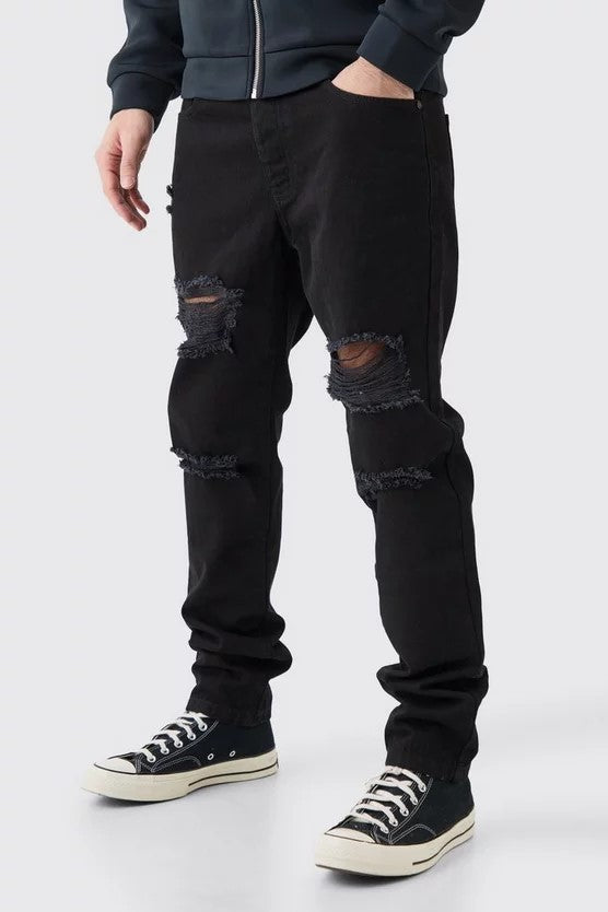 Pantalon Jean Slim Black denim