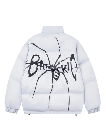 Campera Puffer White Widow