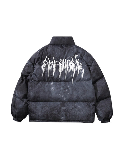 Campera Puffer Graffiti