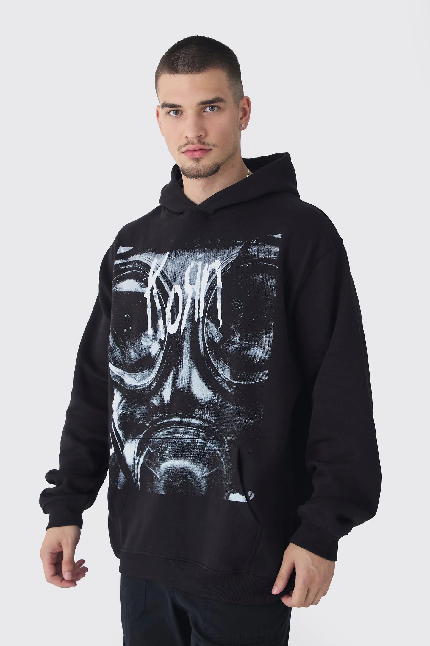 Canguro Oversized black korn