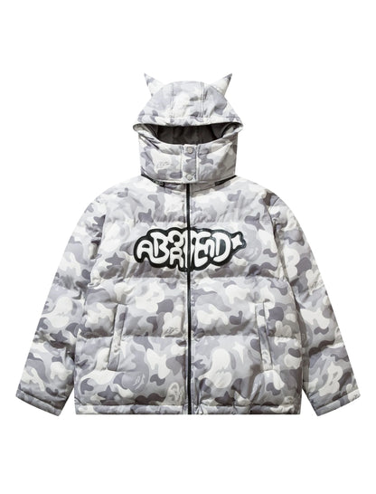 Campera Puffer Devil Camo