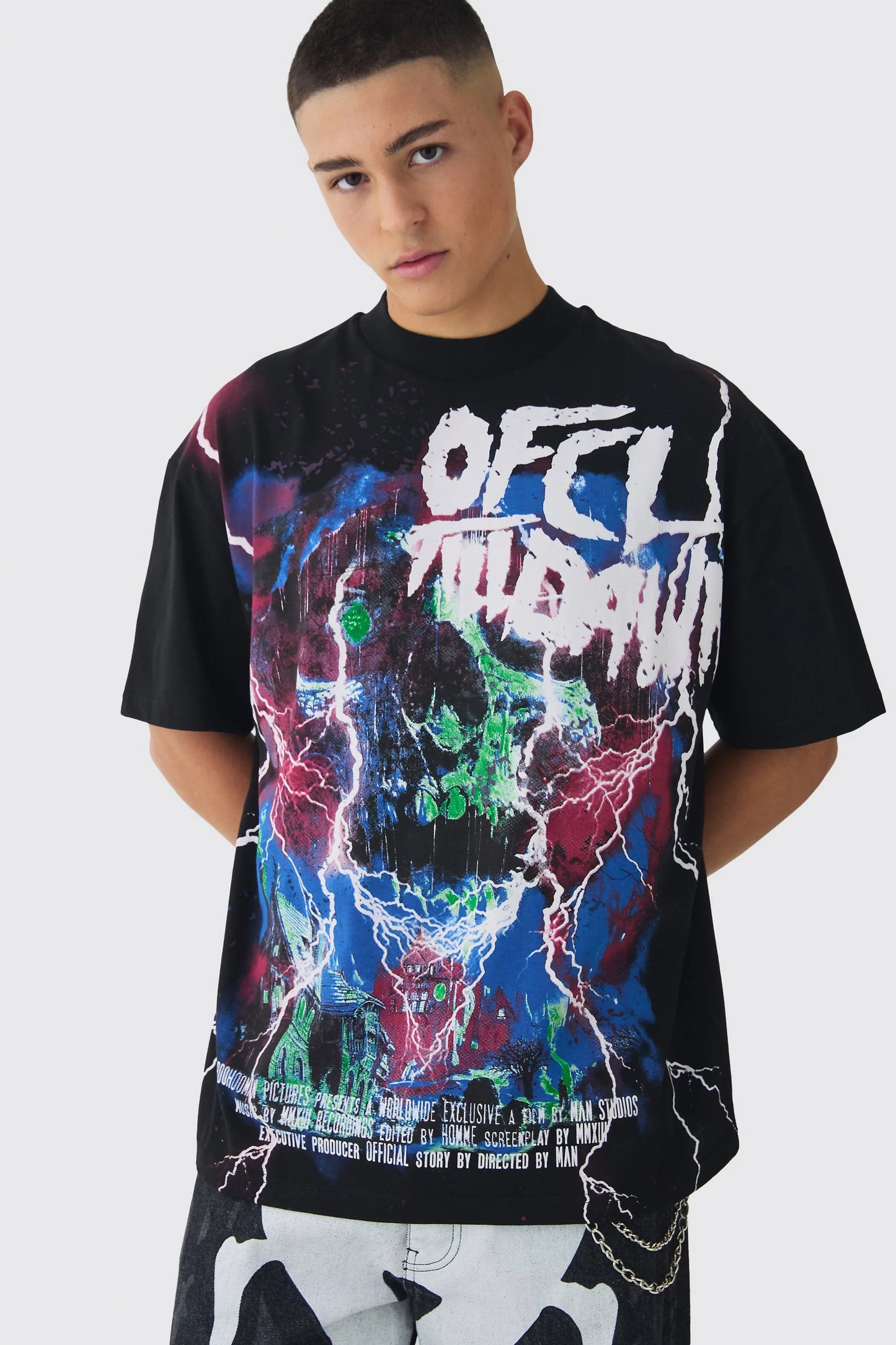 Camiseta Oversize Ofcl Friday 13