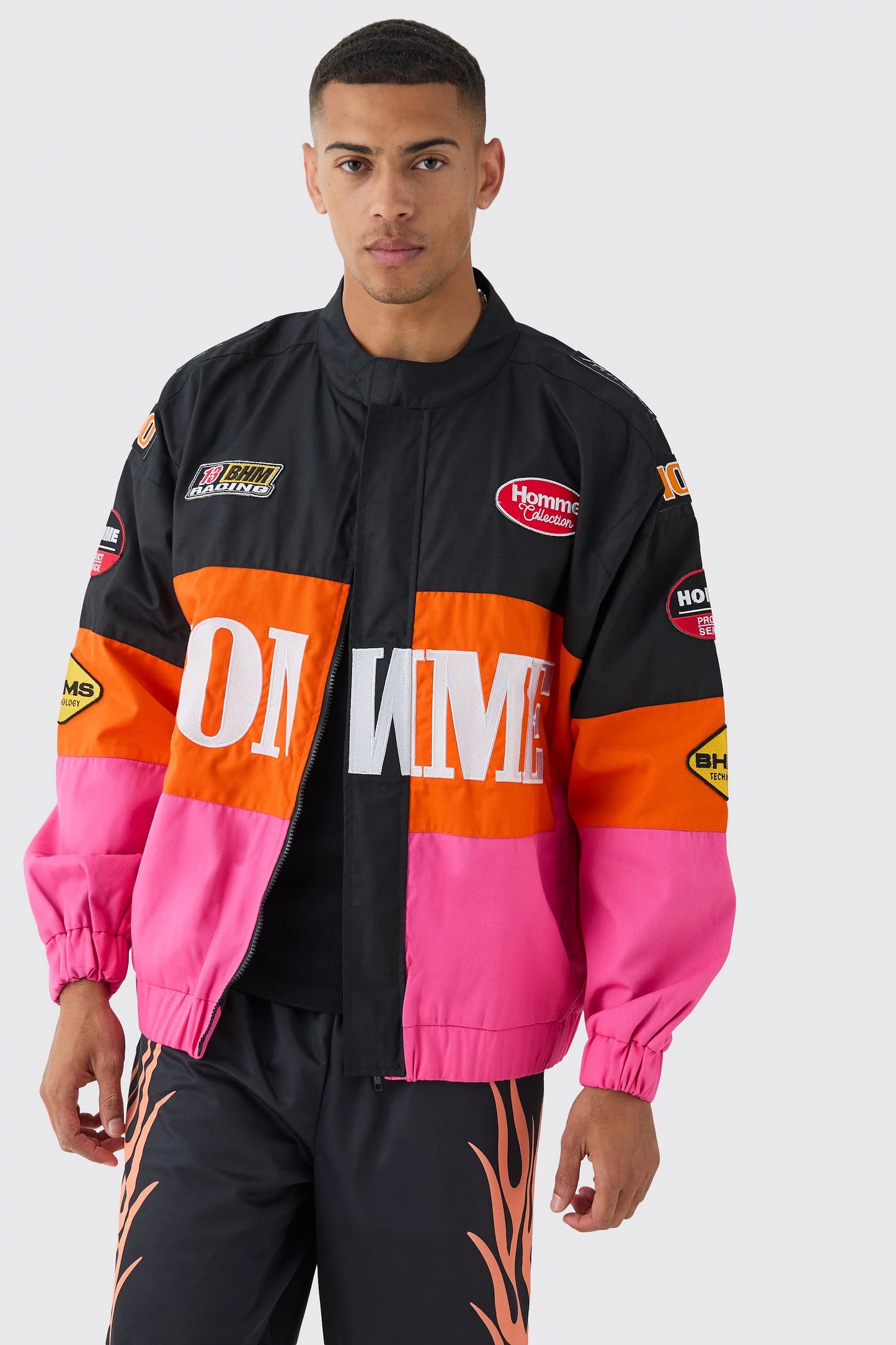 Campera Oversize Homme Racing