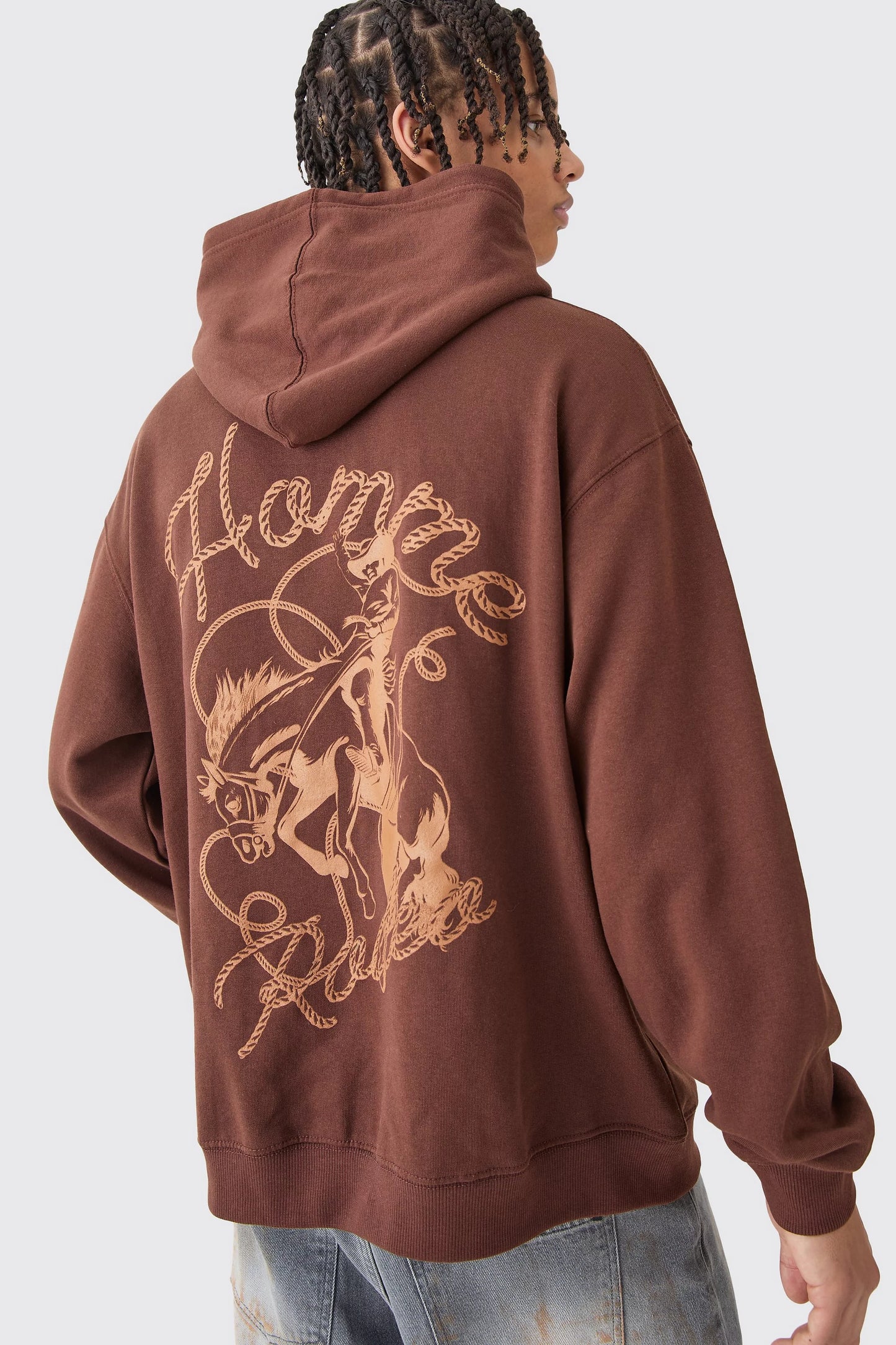 Buzo Oversized Homme Horse