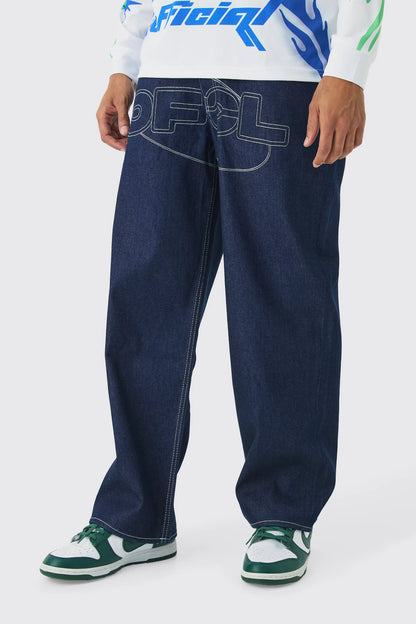 Pantalón Jean Baggy Ofcl