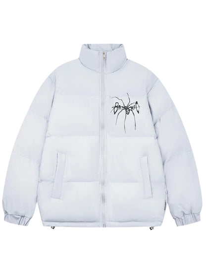 Campera Puffer White Widow