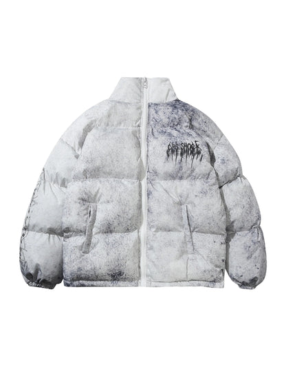 Campera Puffer Graffiti