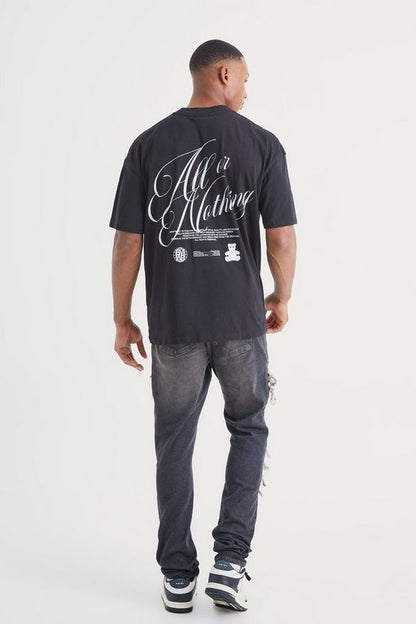 Jean cargo Ripped (Gris)