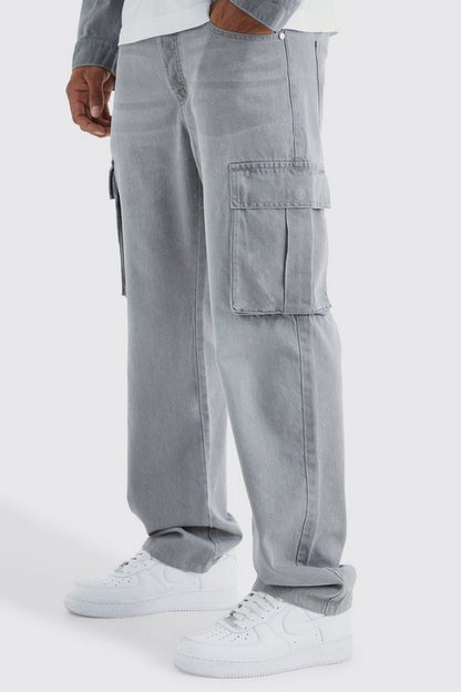 Jean cargo Grey