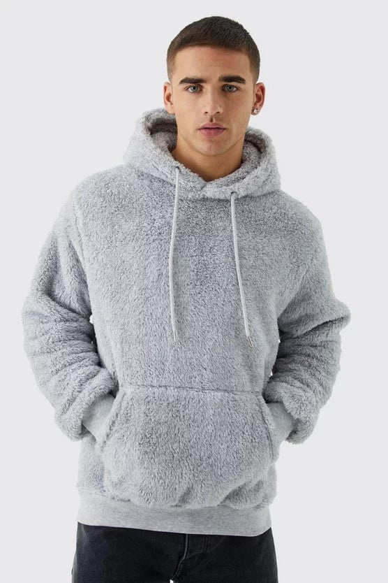 Canguro Oversize Felpa Grey